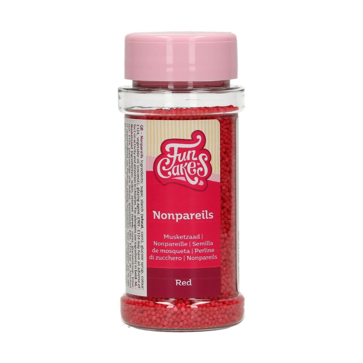 Funcakes FunCakes Musketzaad -Rood- 80g