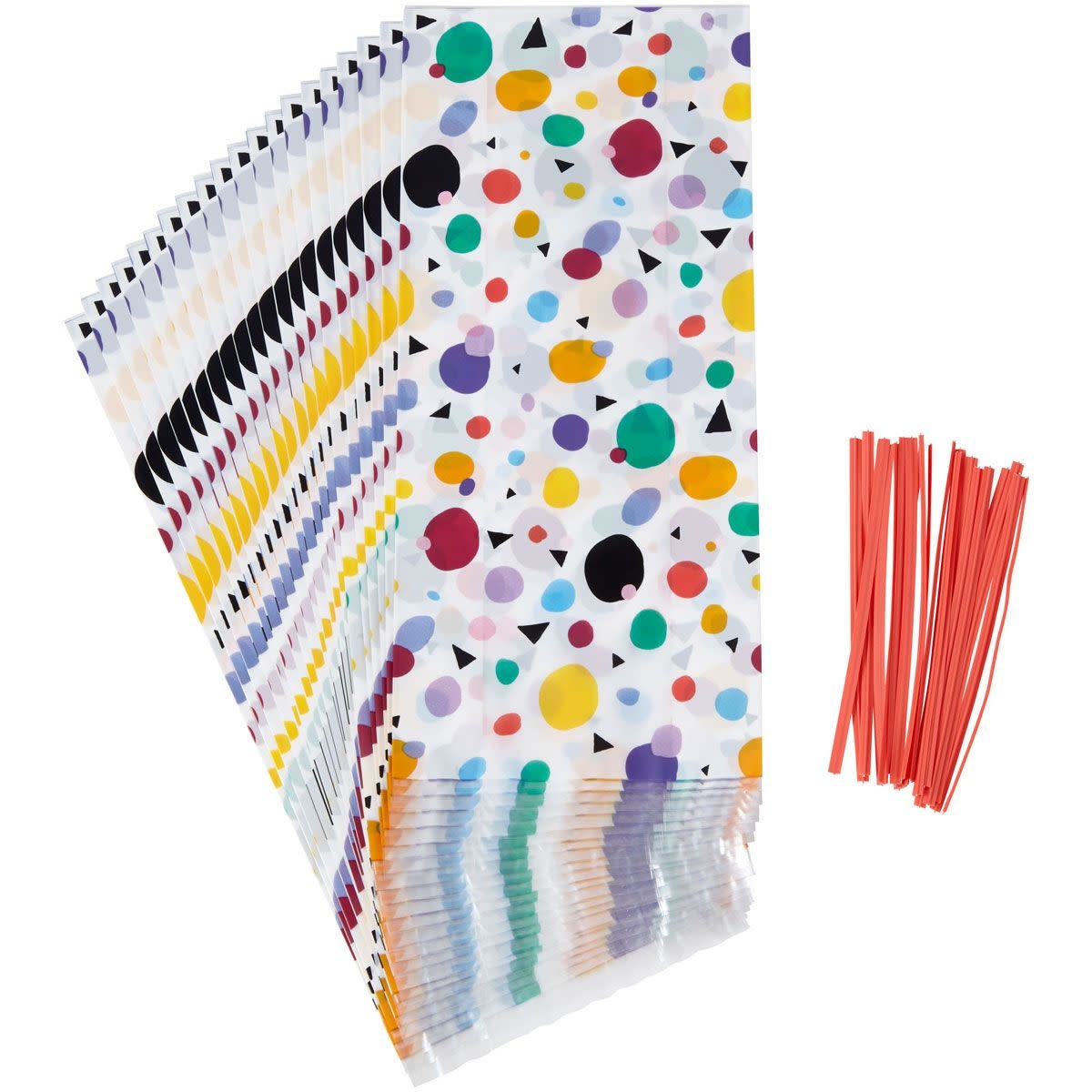 wilton Wilton Treat Bags Max Dots Triangle pk/20