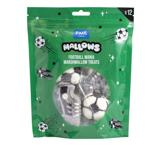 PME Marshmallow Treats - Voetbalgekte, 12-pack