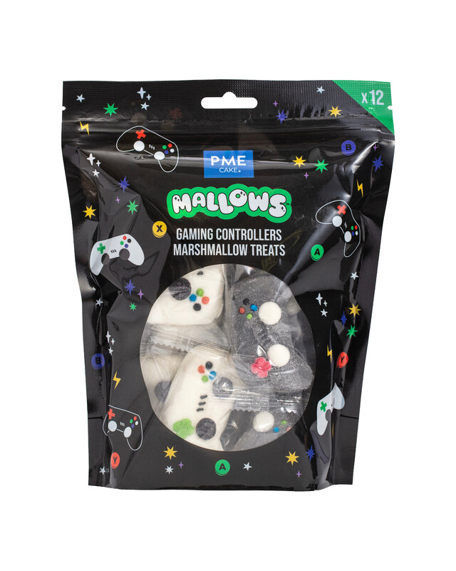 PME Marshmallow Treats - Gamecontrollers, 12-pack