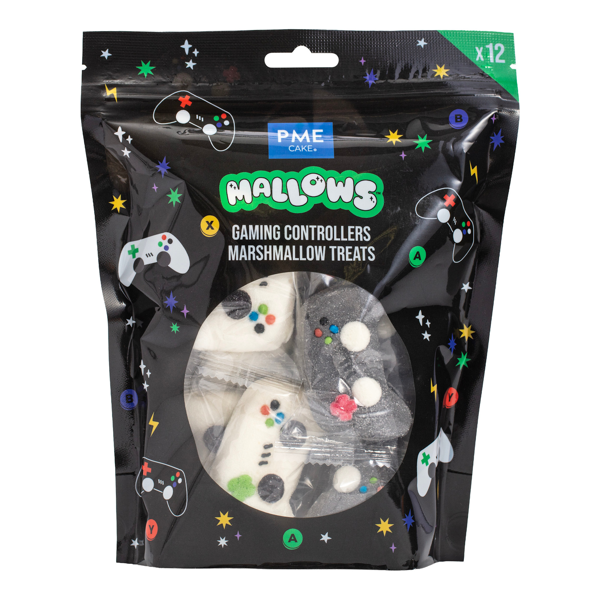 PME Marshmallow Treats - Gamecontrollers, 12-pack