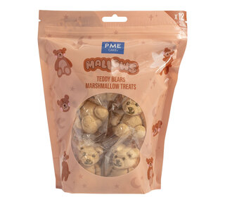 PME Marshmallow Treats - Teddyberen, 12-pack