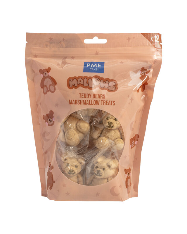 PME Marshmallow Treats - Teddyberen, 12-pack