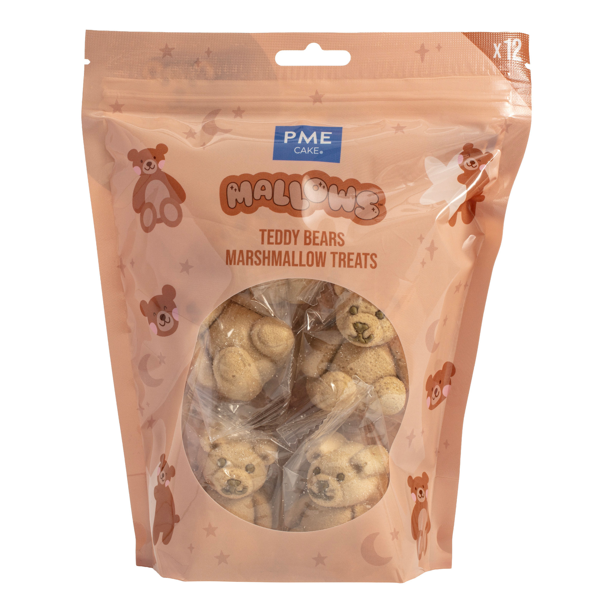 PME Marshmallow Treats - Teddyberen, 12-pack
