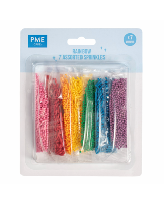 PME Sprinkles Assortiment (7) - Regenboog