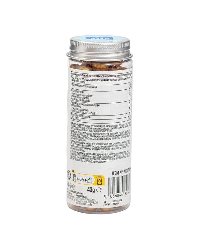 PME Parelstrooisels – Goud 8mm (40g / 1,41oz)