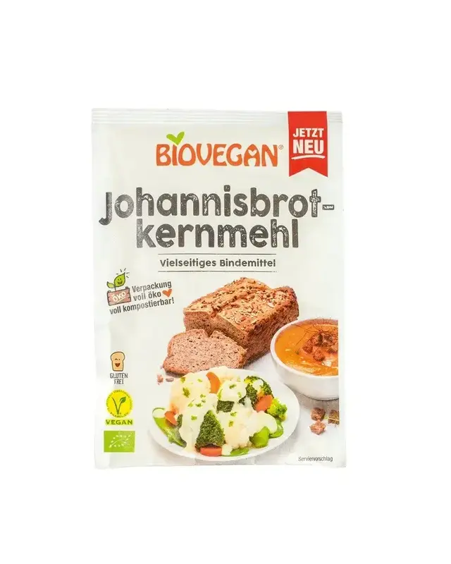 BioVegan Johannesbroodpitmeel Biologisch 50g