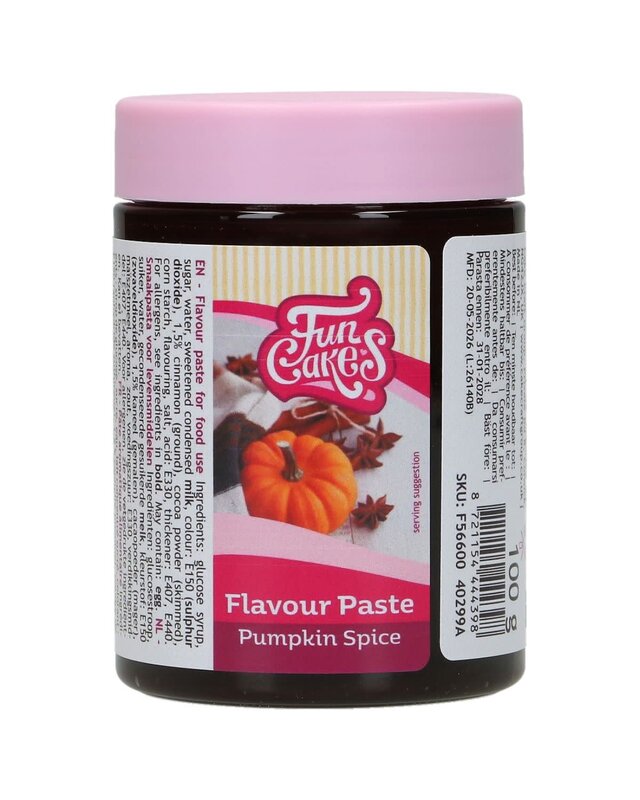Funcakes FunCakes Flavour Paste Pumpkin Spice 100g