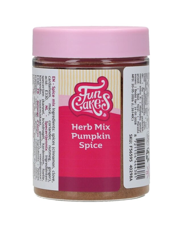 Funcakes FunCakes Herb Mix Pumpkin Spice 35g