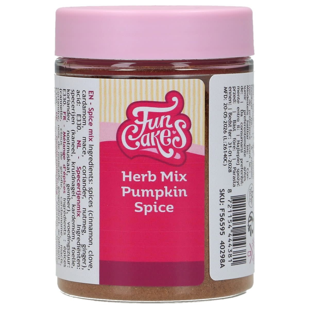 Funcakes FunCakes Herb Mix Pumpkin Spice 35g