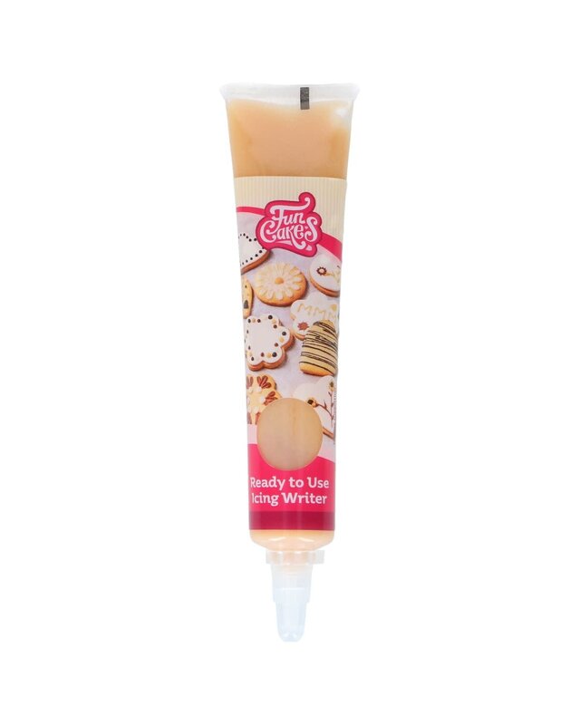 Funcakes FunCakes Ready to Use Icing Writer Caramel 25g