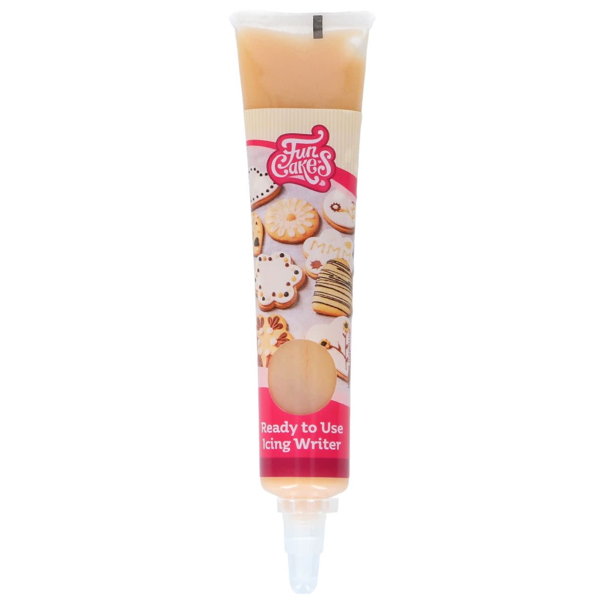 Funcakes FunCakes Ready to Use Icing Writer Caramel 25g