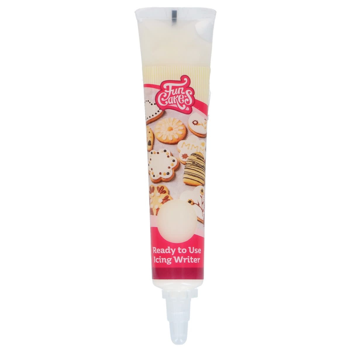 Funcakes FunCakes Ready to Use Icing Writer White Choco Flavour 25g