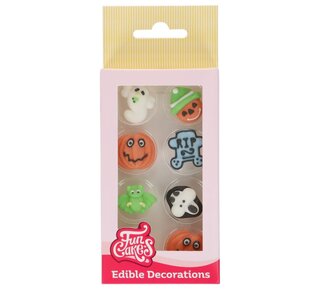 Funcakes FunCakes Sugar Decorations Spooky Pumpkins set/8