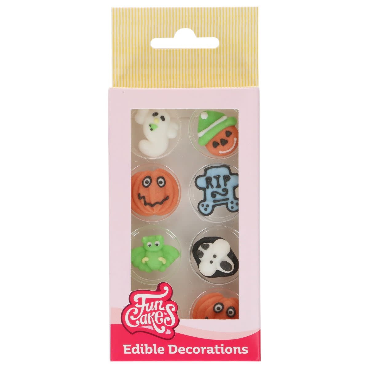 Funcakes FunCakes Sugar Decorations Spooky Pumpkins set/8