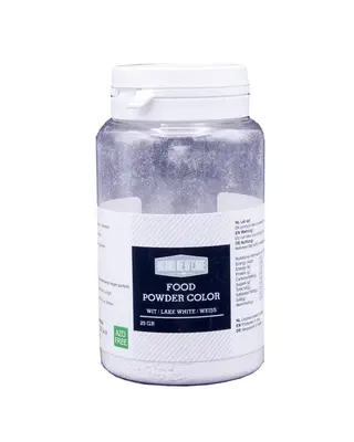 Brand New Cake Kleurpoeder Wit 25g (vette massa)