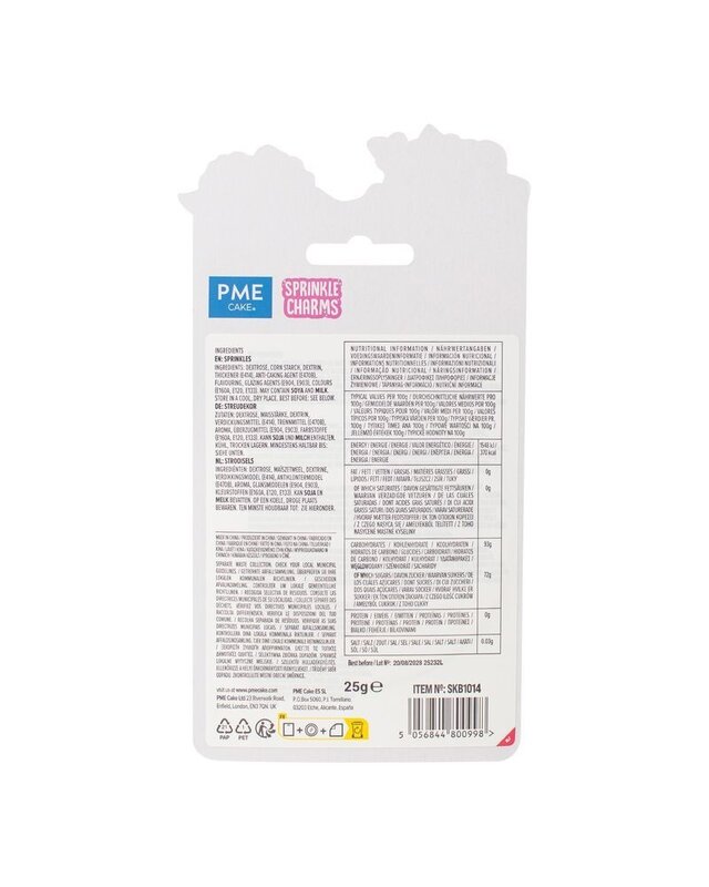 PME Sprinkle Charms pastel bloemen 25g