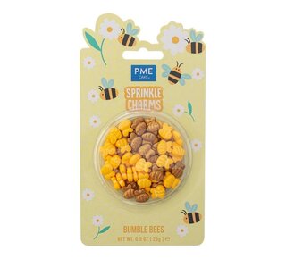 PME Sprinkle Charms pastel Hommels en bijen 25g