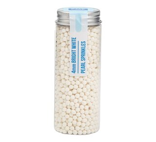 PME Parelstrooisels Helderwit 4mm 74g