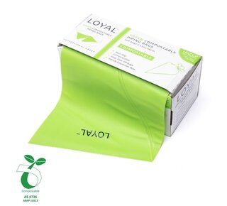 loyal LOYAL Biodegradable Piping Bags Green 38cm pk/100
