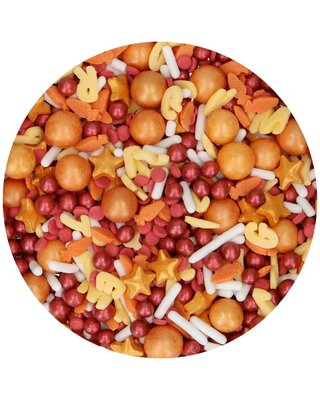Funcakes FunCakes 3D Sprinkle Medley Sinterklaas Kapoentje