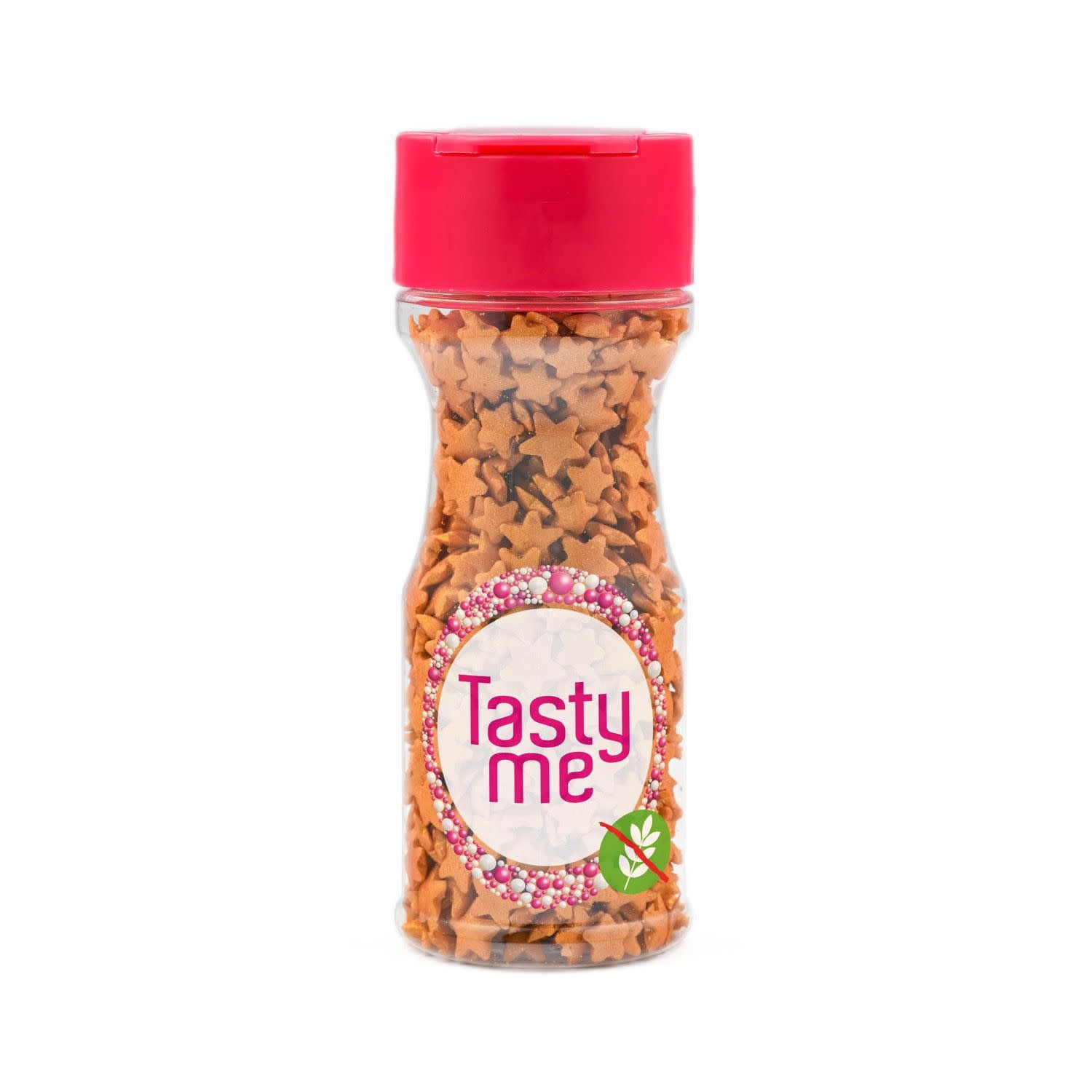 tastyme Suikerdecoratie Sterren goud 55g - glutenvrij