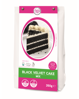 tastyme Black velvet mix glutenvrij 350g