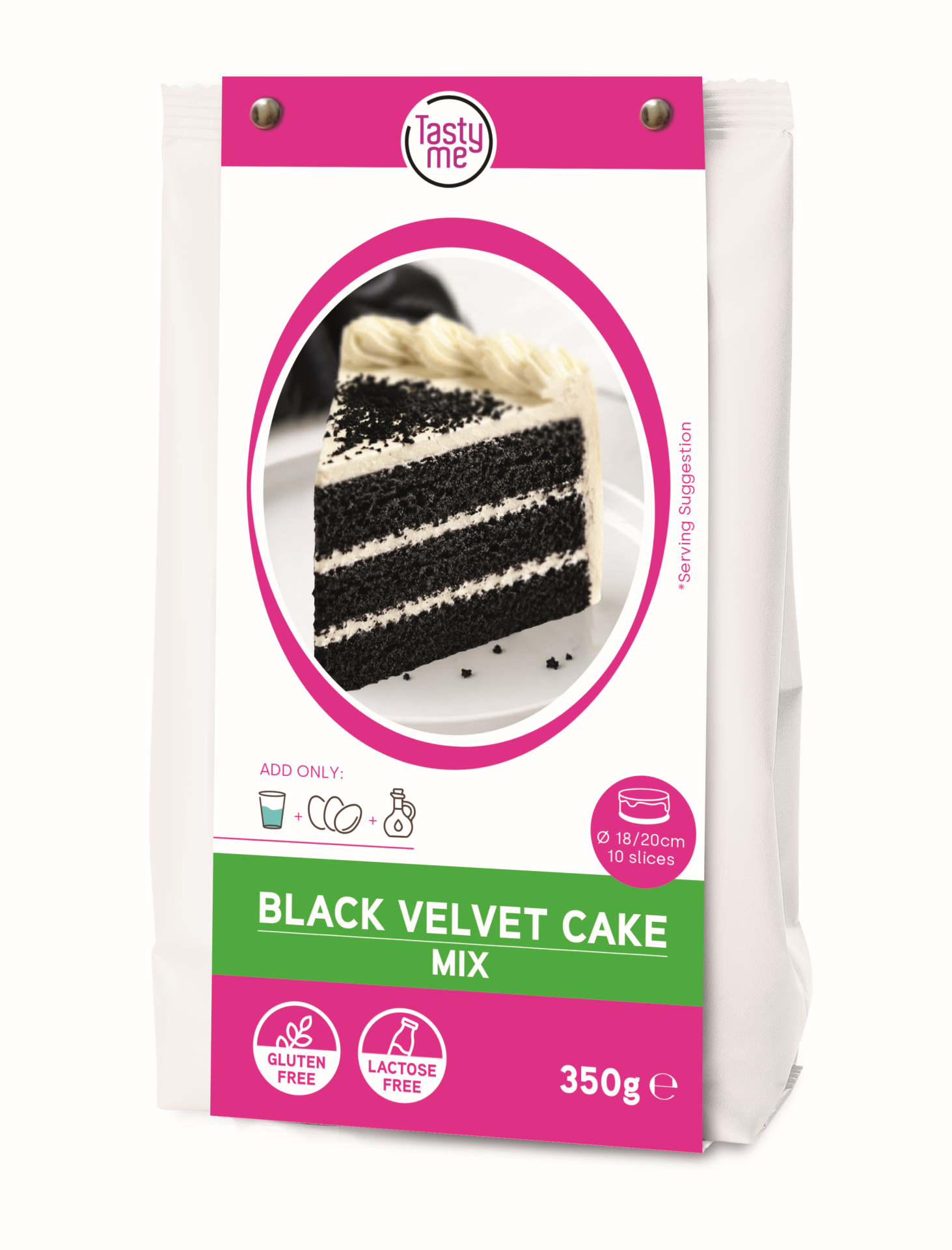 tastyme Black velvet mix glutenvrij  350g