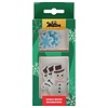 Wilton Edible Wafer Decorations Snowmen & Snowflakes set/9
