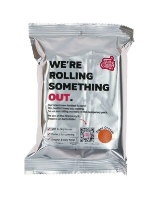 Funcakes Rolfondant -TigerOrange- -250g-