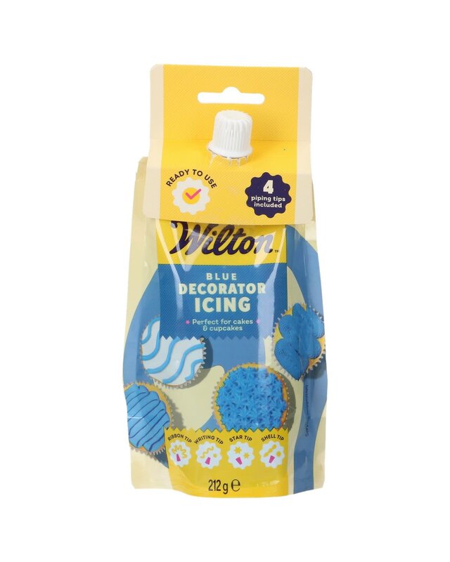 wilton Wilton Decorator Icing Blauw 212g