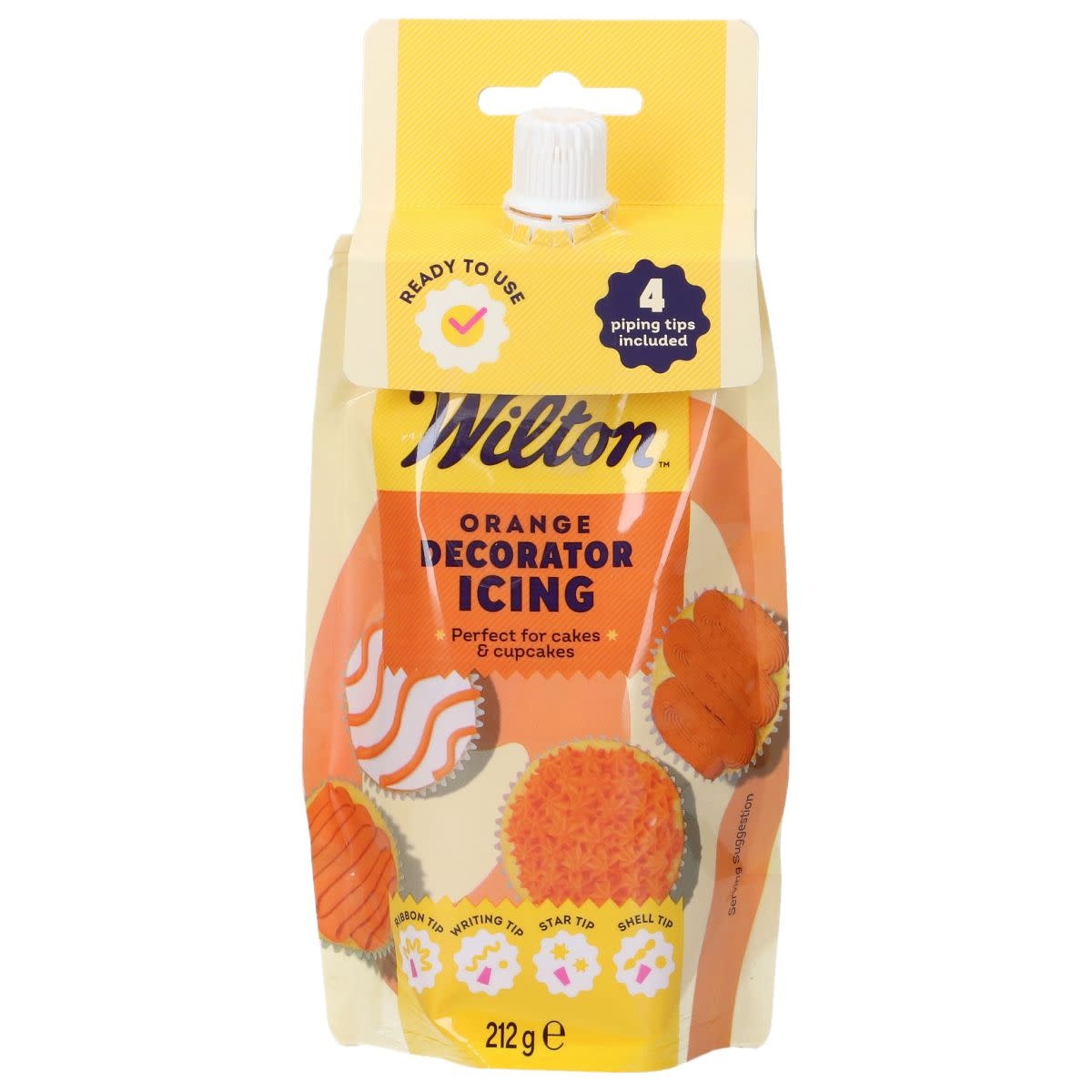 wilton Wilton Decorator Icing Oranje 212g