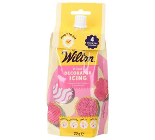 wilton Wilton Decorator Icing Roze 212g