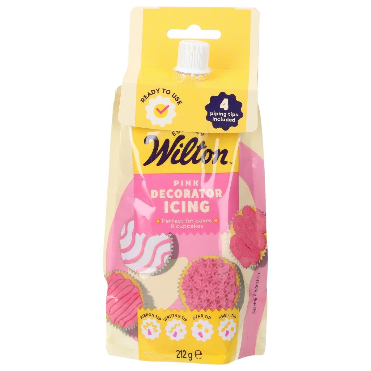 wilton Wilton Decorator Icing Roze 212g