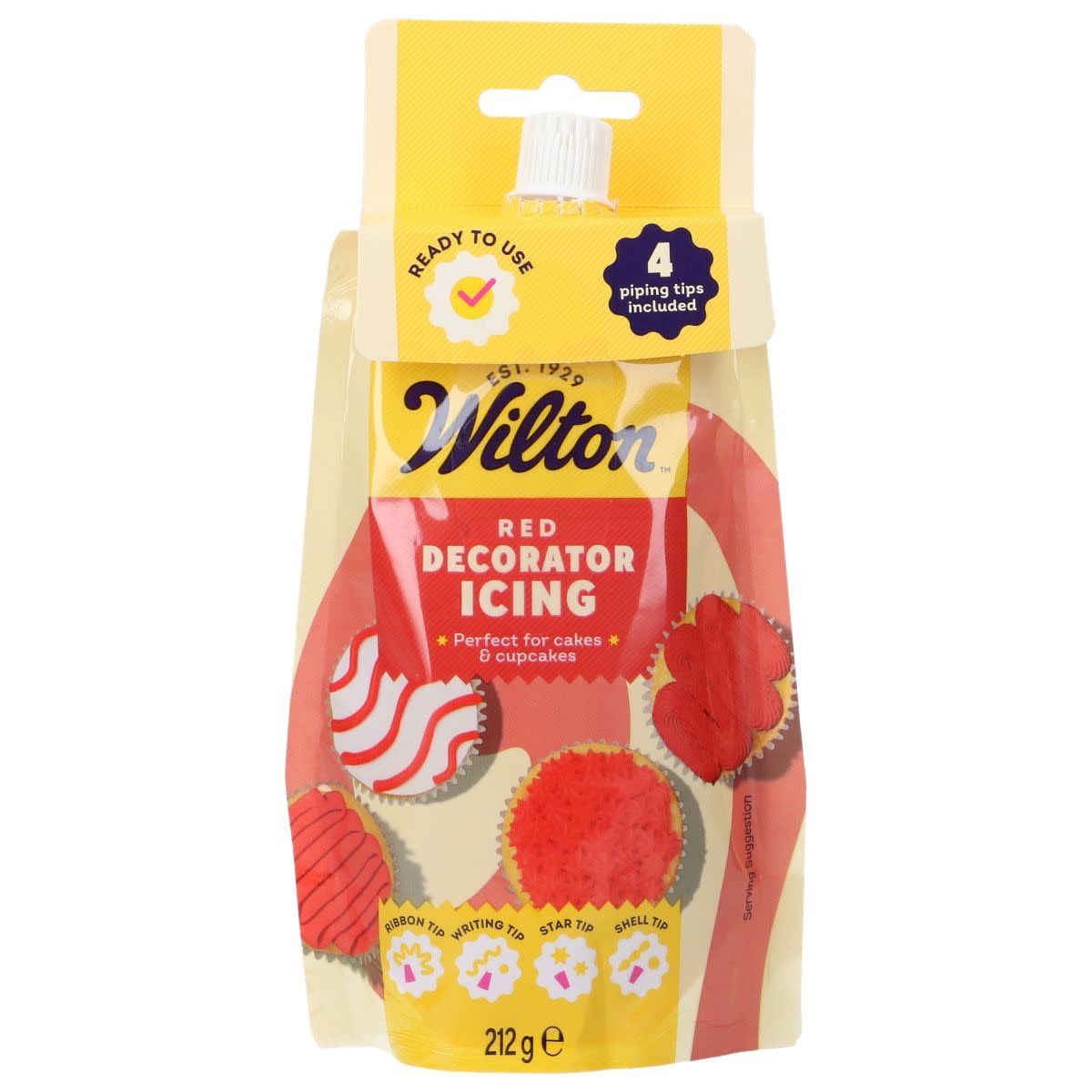 wilton Wilton Decorator Icing Rood 212g