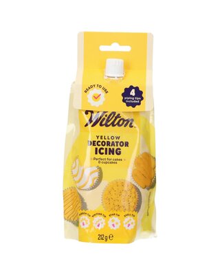 wilton Wilton Decorator Icing Geel 212g
