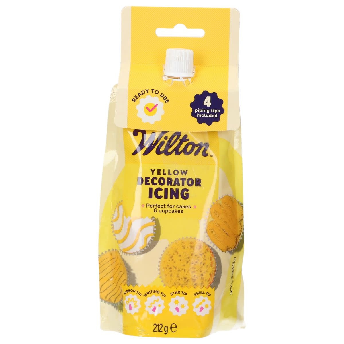 wilton Wilton Decorator Icing Geel 212g