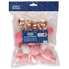 Decoratieve Ballenset Pastel Roze ombre & Goud pk/32