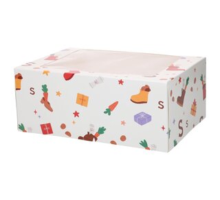 Funcakes FunCakes Cupcake Doos 6 Sinterklaas pk/3