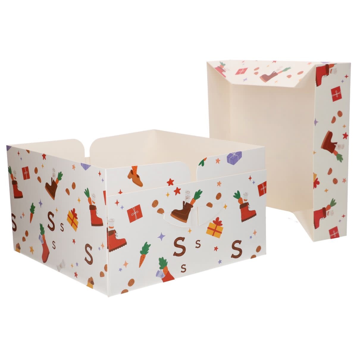 Funcakes FunCakes Taartdoos Sinterklaas 25x25x15cm pk/1