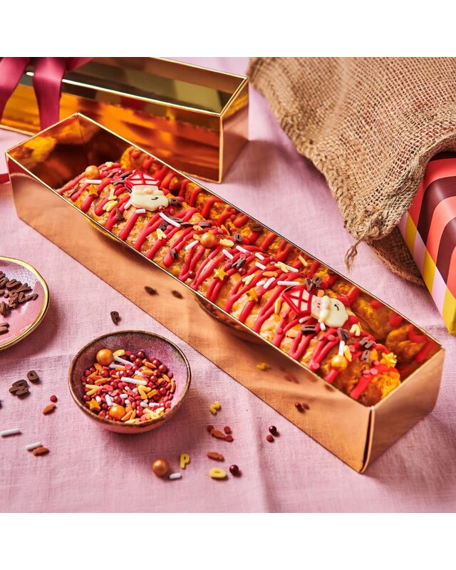 Funcakes FunCakes Banketstaaf Doos Rood 32x6x6