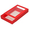 FunCakes Chocoladeletterdoos Rood Wit  20x14x3,5cm