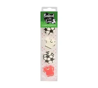 Culpitt Suikerdecoratie Voetbal 25mm 12st.
