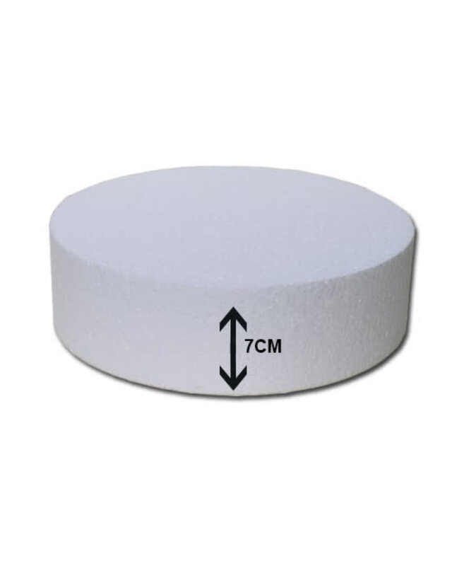Taart Dummy rond 7cm -Ø35cm-