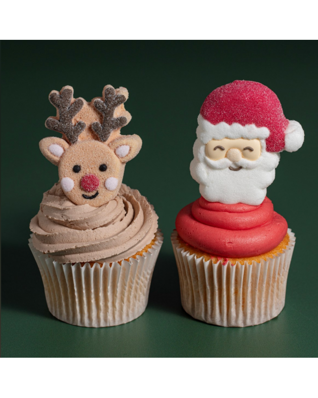 PME Marshmallow Treats - Santa & Rudolf 12-pack