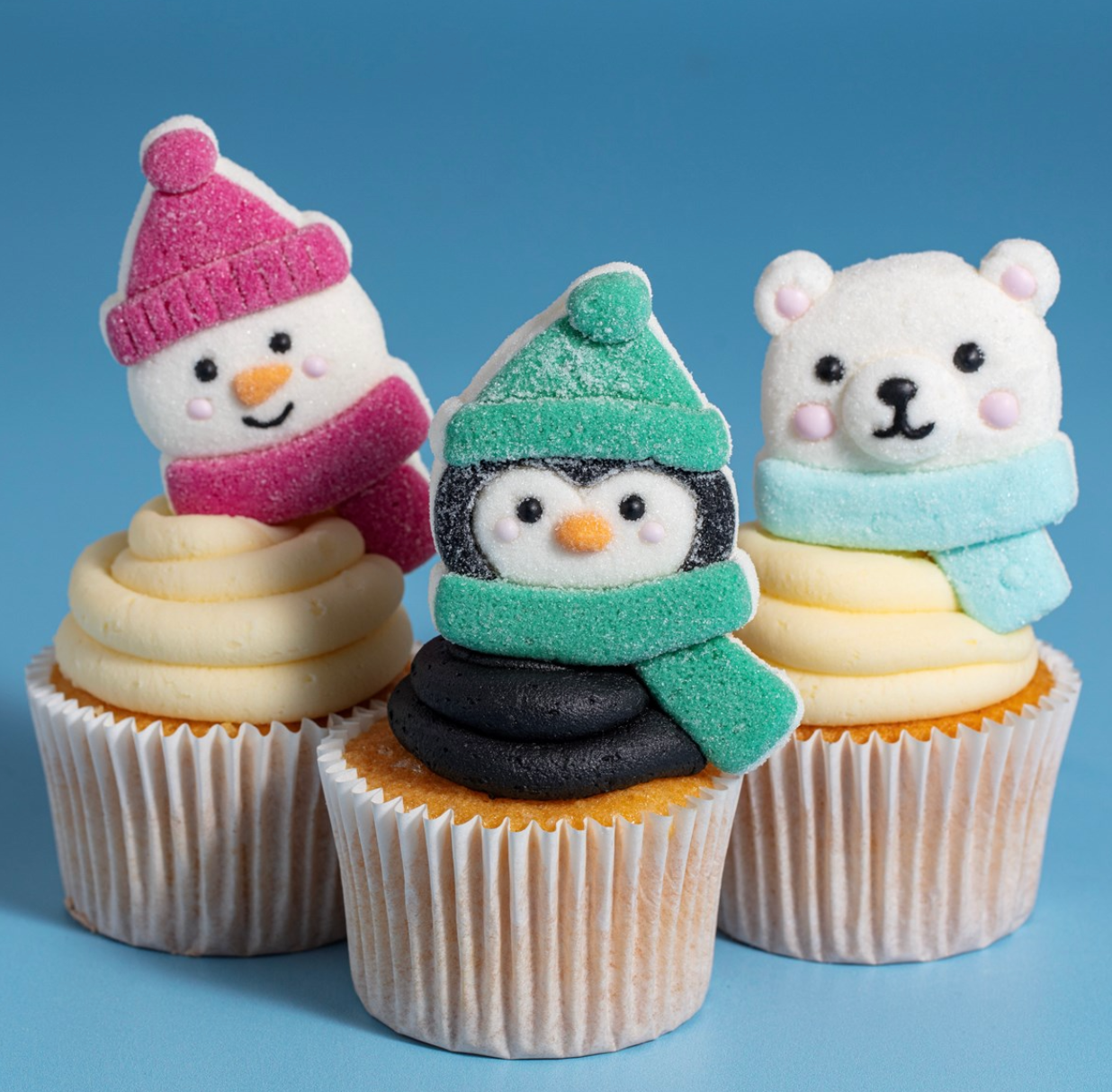 PME Marshmallow Treats - Sneeuw vriendjes 12-pack