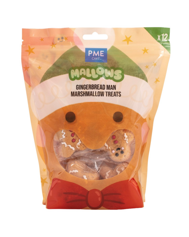 PME Marshmallow Treats - Gingerbread 12-pack