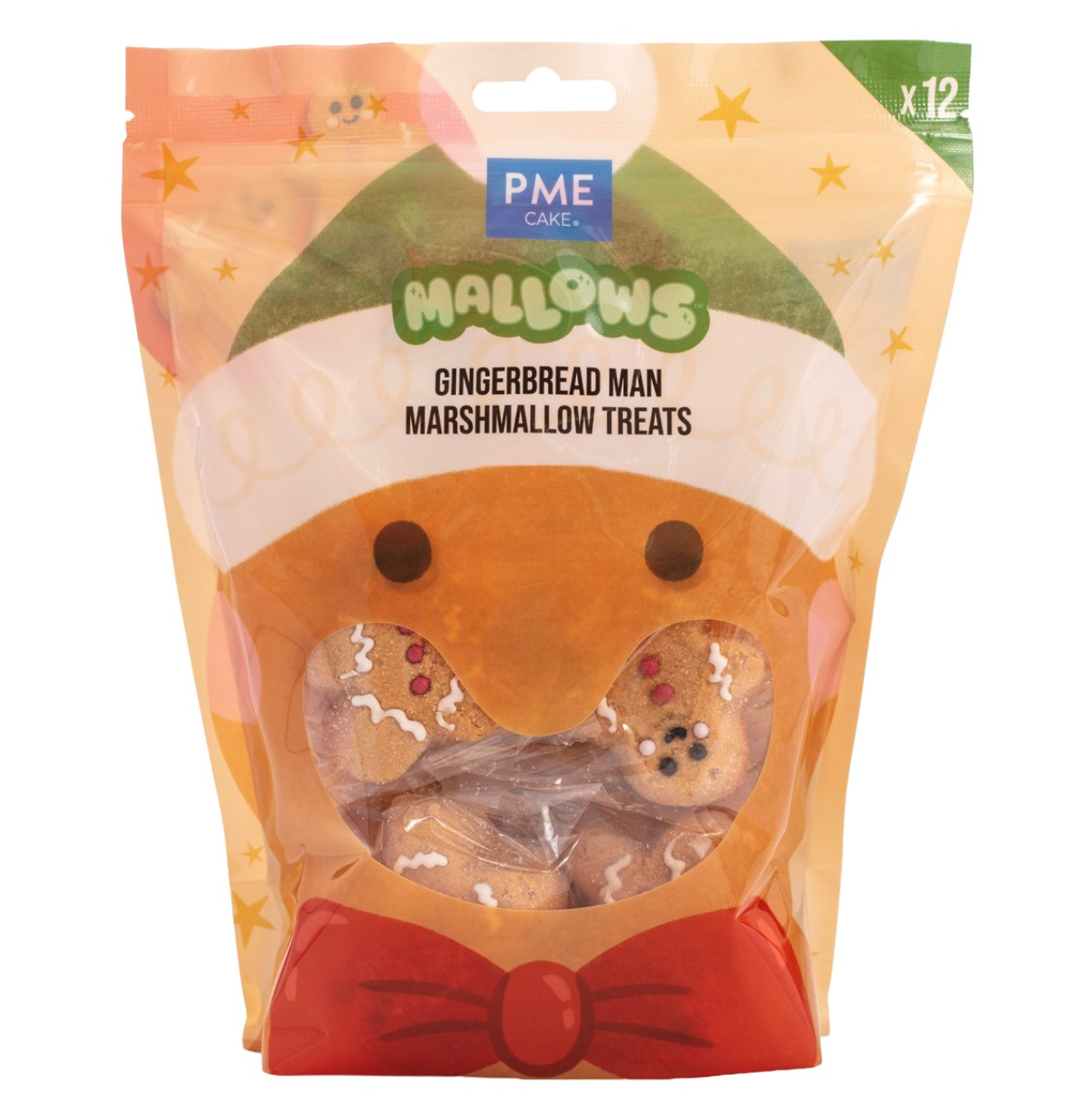 PME Marshmallow Treats - Gingerbread 12-pack