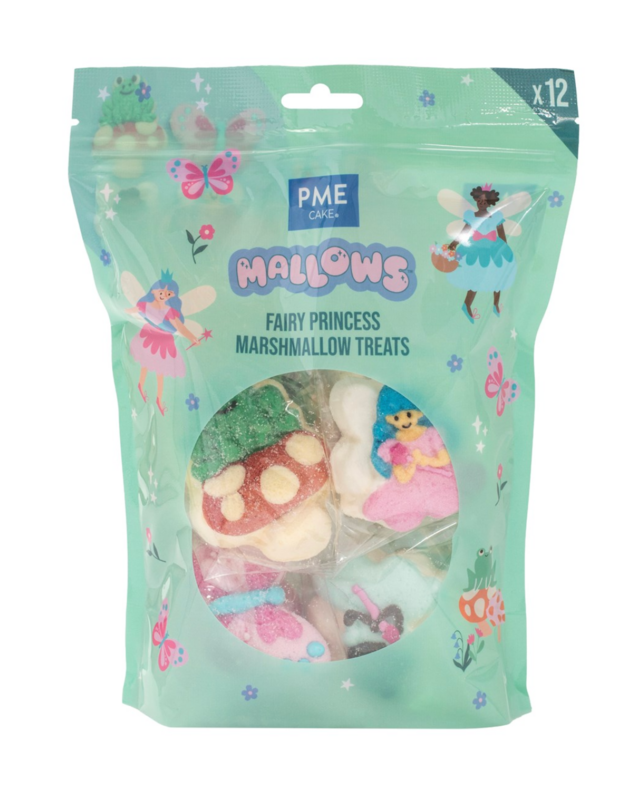 PME Marshmallow Treats - Feeënprinses, 12-pack