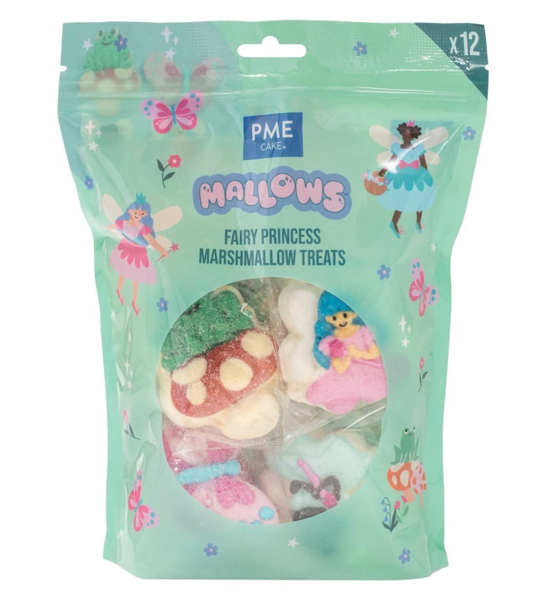 PME Marshmallow Treats - Feeënprinses, 12-pack